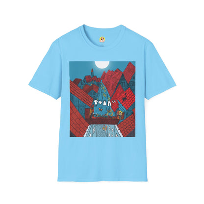 Artistic Unisex T-Shirt with Unique Design, Graphic Tee, Casual Wear, Gift for Art Lovers, Summer Essential