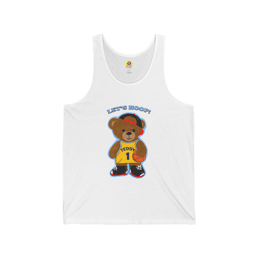 Sporty Bear Tank Top | Unisex Jersey Tank for Athletes, Gift for Sports Lovers, Casual Wear for Summer, Perfect for Birthdays, Active [...]