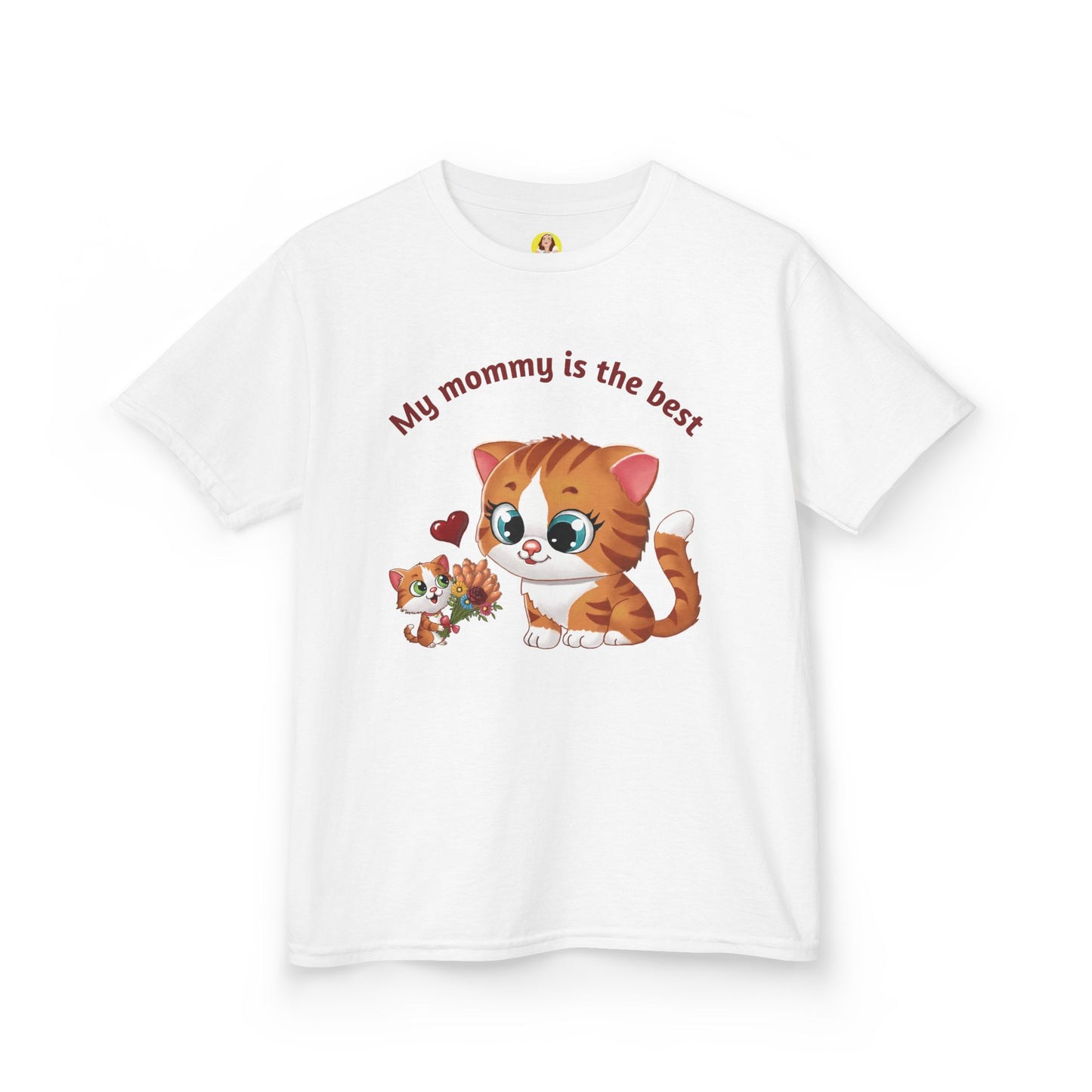 Adorable Kids T-Shirt: 'My Mommy is the Best' Cat Design, Perfect Gift for Mother's Day, Birthday, Everyday Wear, Fun Fashion, Child's Tee