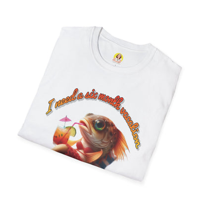 Fun Fish Vacation Unisex T-Shirt - Perfect for Summer Getaways