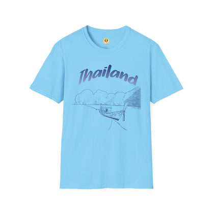 Thailand Adventure Unisex Softstyle T-Shirt - Travel Tee, Summer Vibes, Wanderlust Gift, Casual Wear, Birthday Present