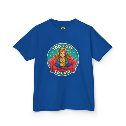 Too Cute Kids Tee, Funny Kids T-Shirt, Cute Child Gift, Birthday Outfit, Fun Children's Apparel, Casual Kids Wear