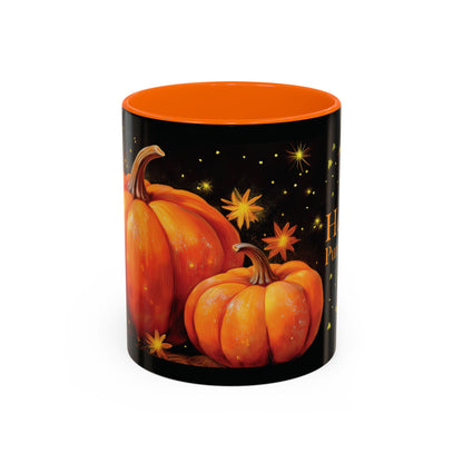 Pumpkin-Themed Coffee Mug for Fall Decor, Hello Pumpkin Mug, Halloween Gift, Autumn Beverage Cup, Seasonal Kitchenware