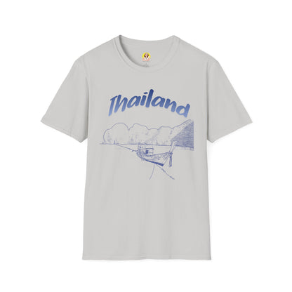 Thailand Adventure Unisex Softstyle T-Shirt - Travel Tee, Summer Vibes, Wanderlust Gift, Casual Wear, Birthday Present