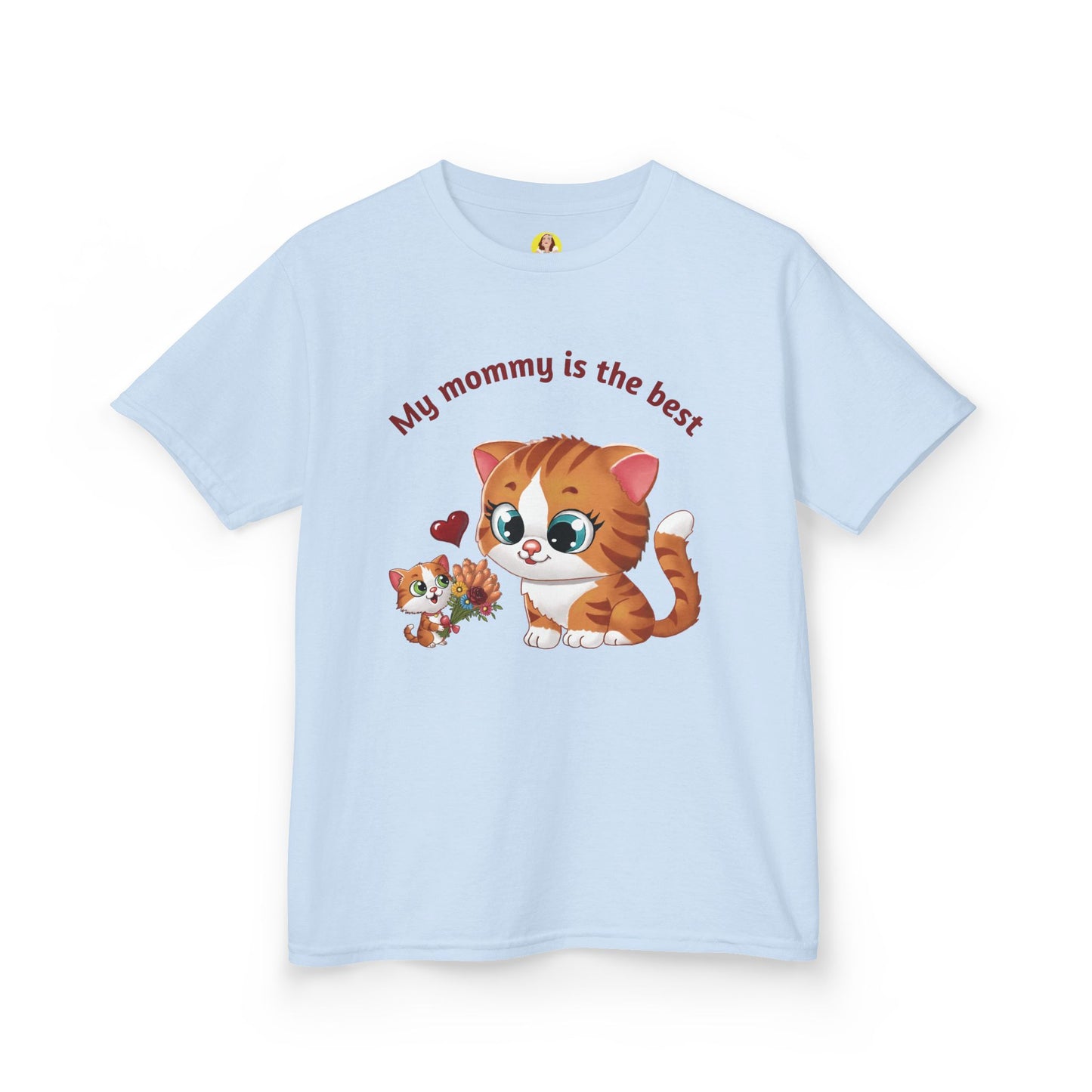 Adorable Kids T-Shirt: 'My Mommy is the Best' Cat Design, Perfect Gift for Mother's Day, Birthday, Everyday Wear, Fun Fashion, Child's Tee