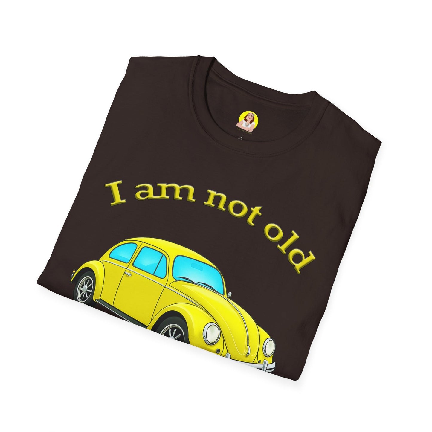 Classic Car Humor T-Shirt, Funny Gift for Father's Day, Retro Tee, Vintage Car Shirt, Birthday Present, Classic Style Apparel