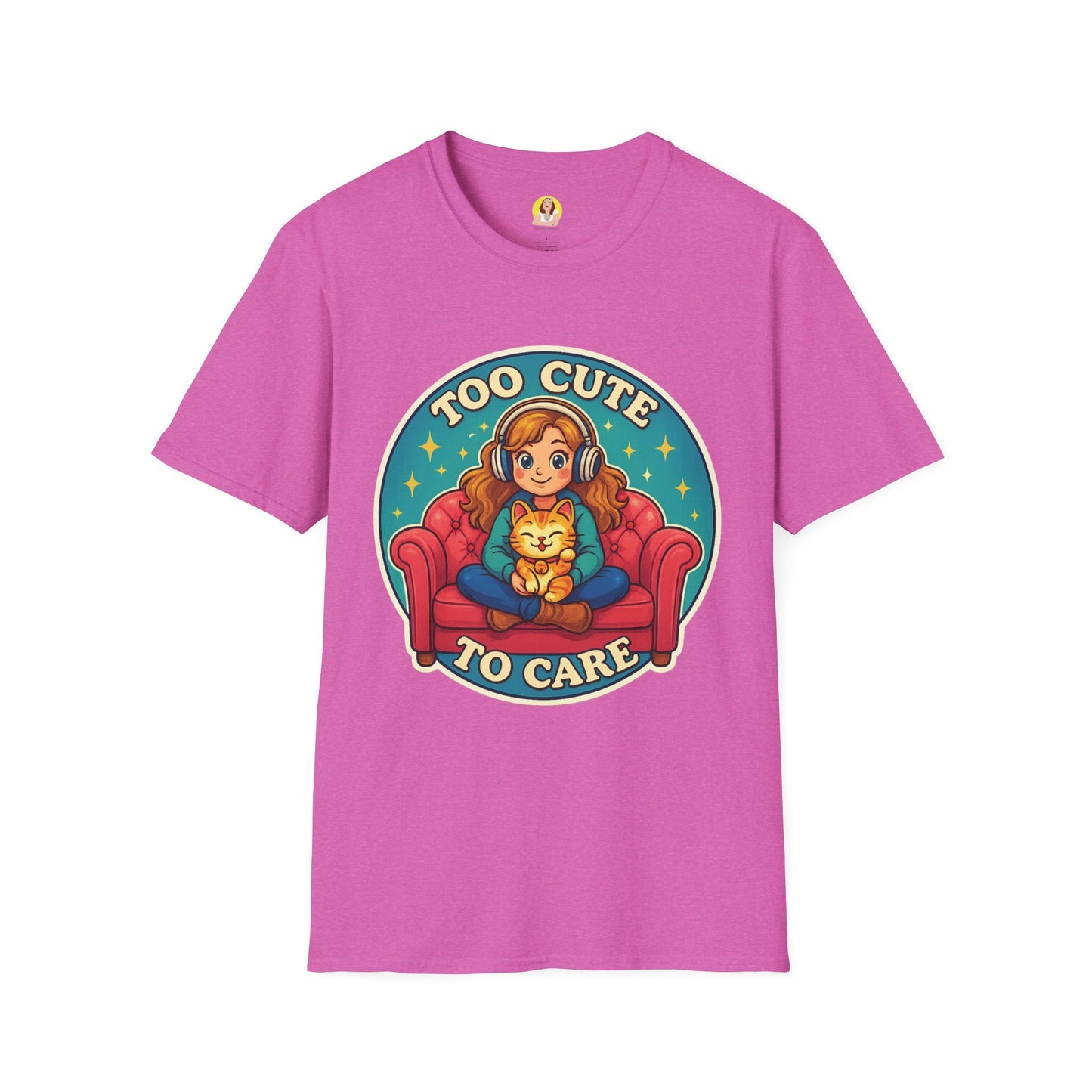 Cute Cat Lover T-Shirt, Gift for Cat Owners, Pet Owners Shirt, Animal Lover Tee, Birthday Gift, Casual Wear