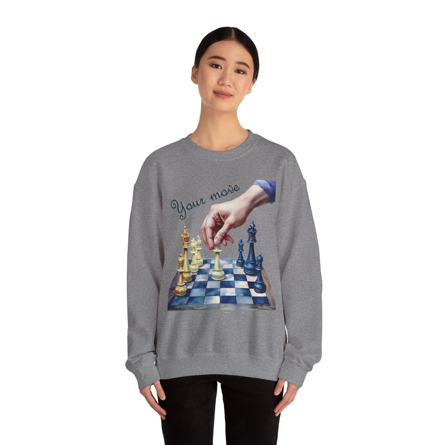 Chess-Inspired Unisex Sweatshirt: Perfect for Game Nights, Casual Outings, Gifts for Chess Lovers, Cozy Lounge Wear, Thoughtful [...]