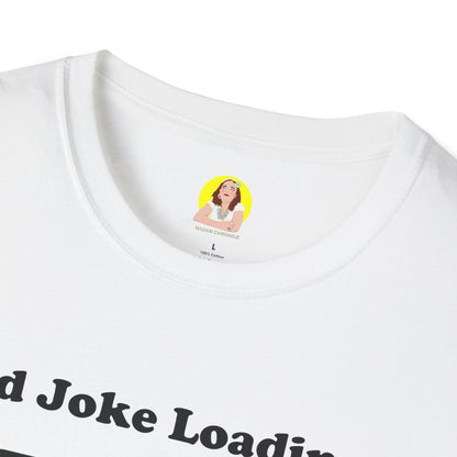 Dad Joke Loading Unisex Softstyle T-Shirt, Funny Gift for Dads, Father's Day Tee, Humor Apparel, Casual Wear
