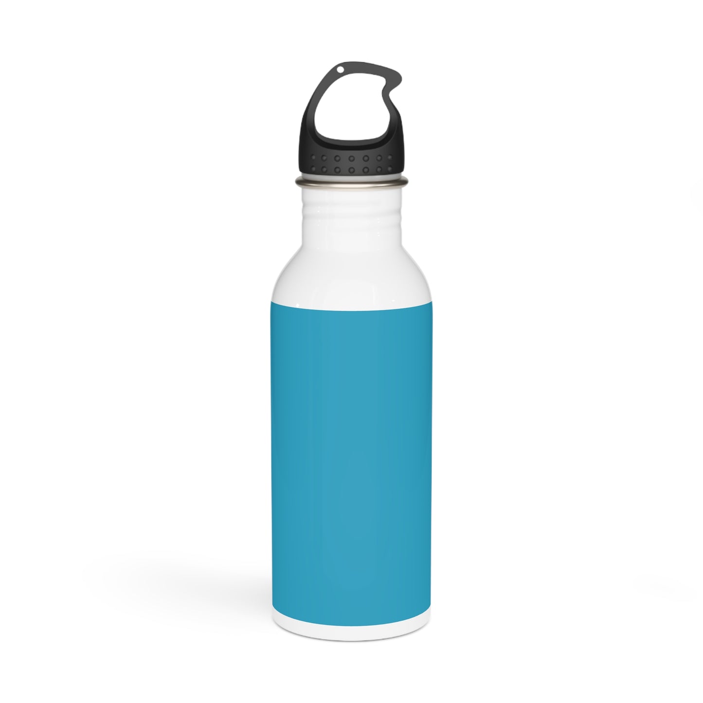 Whimsical Beaver Stainless Steel Water Bottle - Fun Donut Design for Kids & Adults