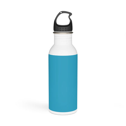 Whimsical Beaver Stainless Steel Water Bottle - Fun Donut Design for Kids & Adults