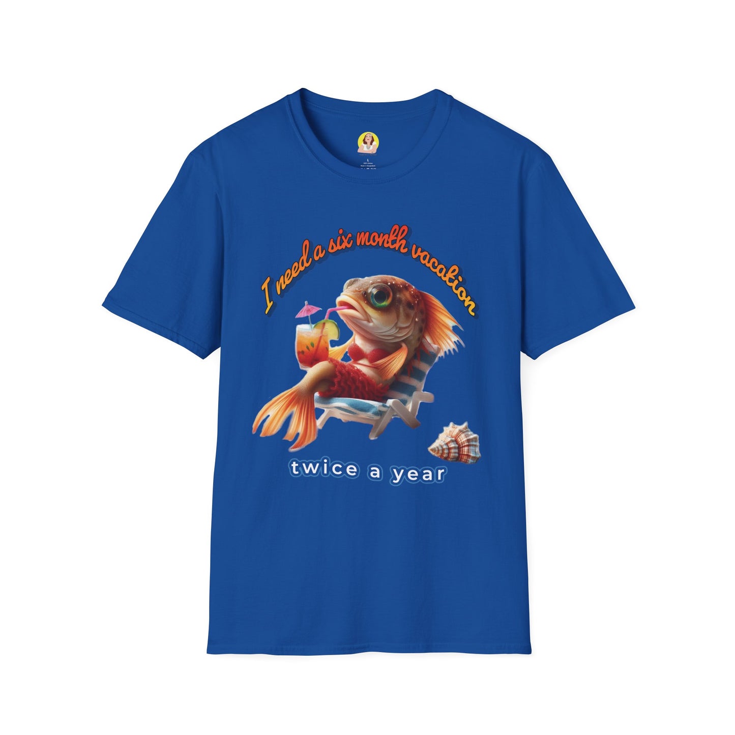 Fun Fish Vacation Unisex T-Shirt - Perfect for Summer Getaways