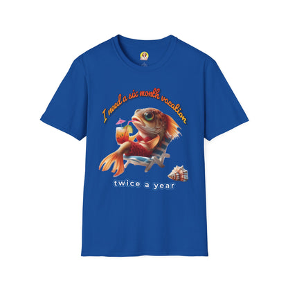 Fun Fish Vacation Unisex T-Shirt - Perfect for Summer Getaways
