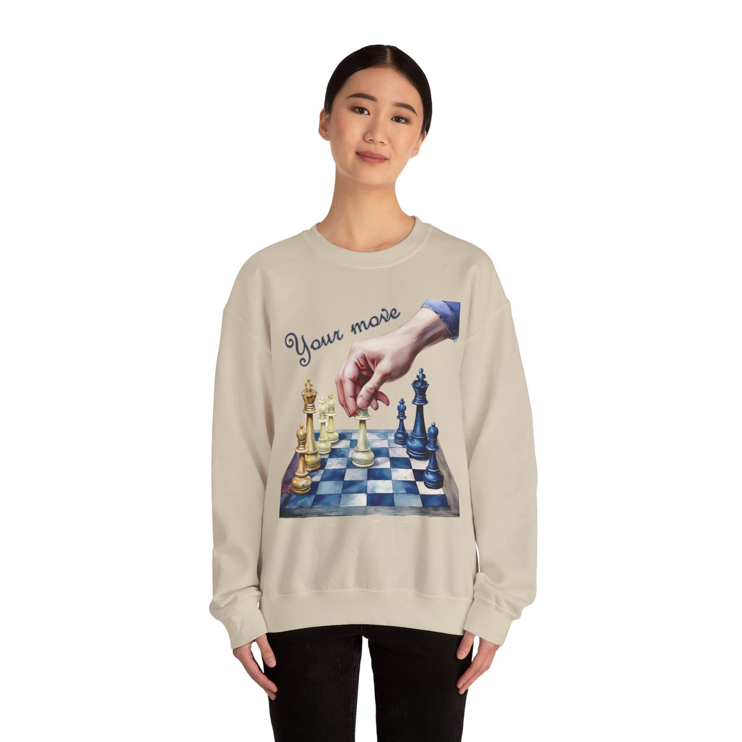 Chess-Inspired Unisex Sweatshirt: Perfect for Game Nights, Casual Outings, Gifts for Chess Lovers, Cozy Lounge Wear, Thoughtful [...]
