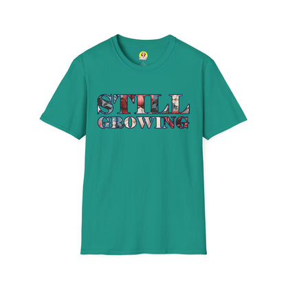 Unisex Softstyle T-Shirt - Inspirational 'Still Growing' Tee, Motivational Shirt for Growth Mindset, Gift for Friends, Casual Wear, [...]