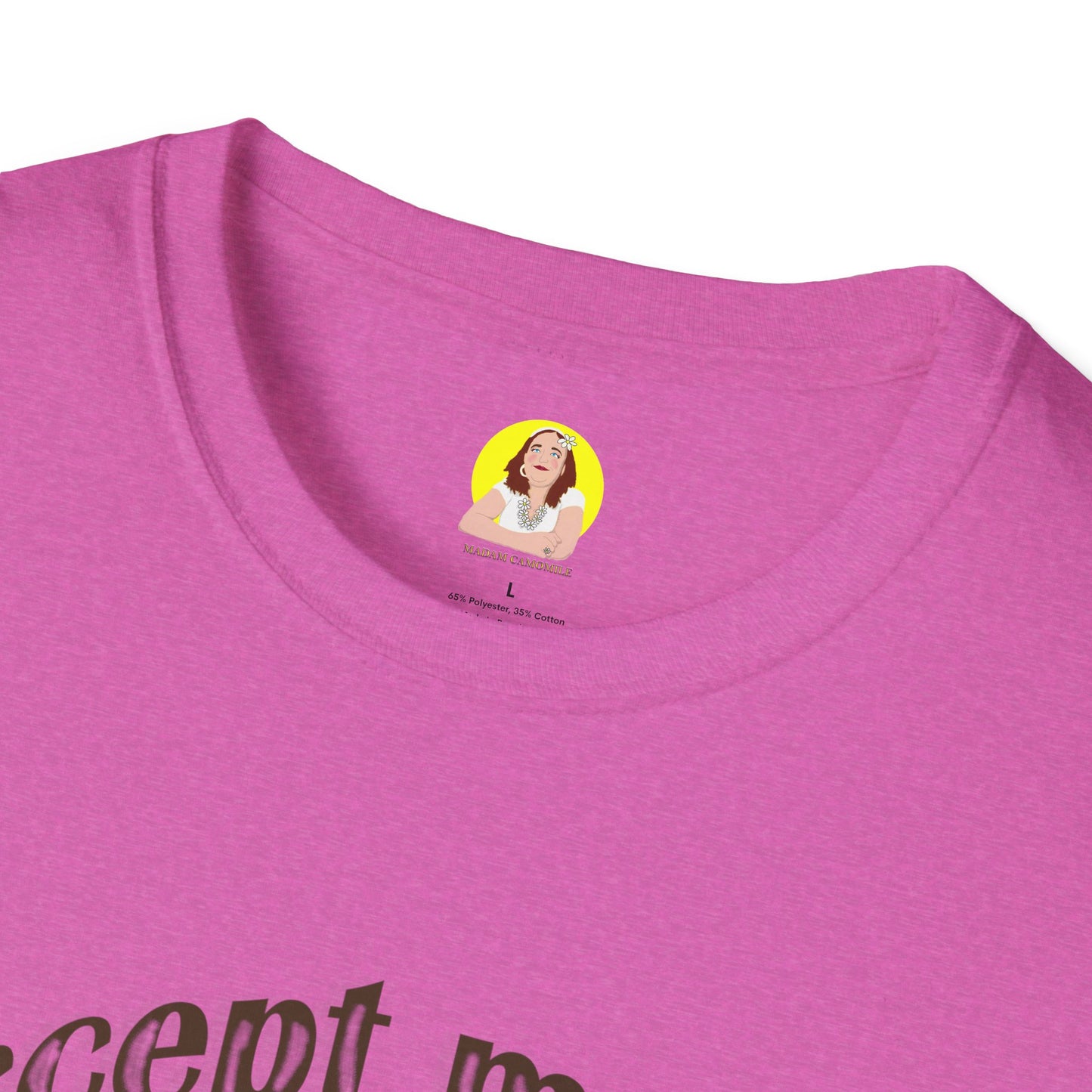 Cute Bear Graphic T-Shirt - Accept More, Expect Less - Funny Animal Tee, Gift for Friends, Cozy Casual Shirt, Birthday Gift, [...]