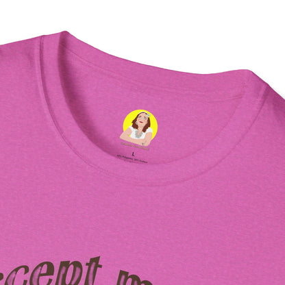 Cute Bear Graphic T-Shirt - Accept More, Expect Less - Funny Animal Tee, Gift for Friends, Cozy Casual Shirt, Birthday Gift, [...]
