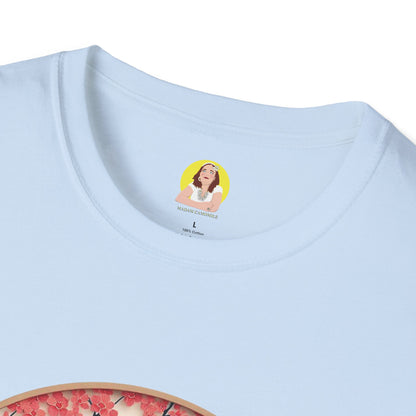 Cherry Blossom Graphic T-Shirt, Floral Tee for Nature Lovers, Spring Fashion, Travel Souvenir, Gift for Her