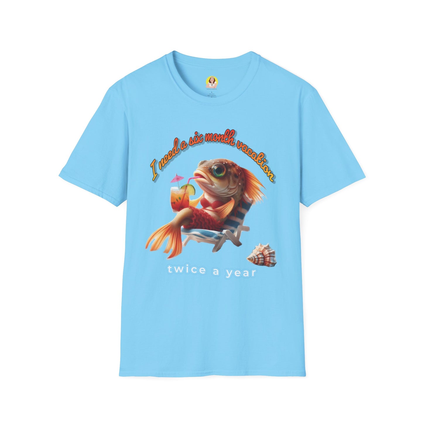 Fun Fish Vacation Unisex T-Shirt - Perfect for Summer Getaways