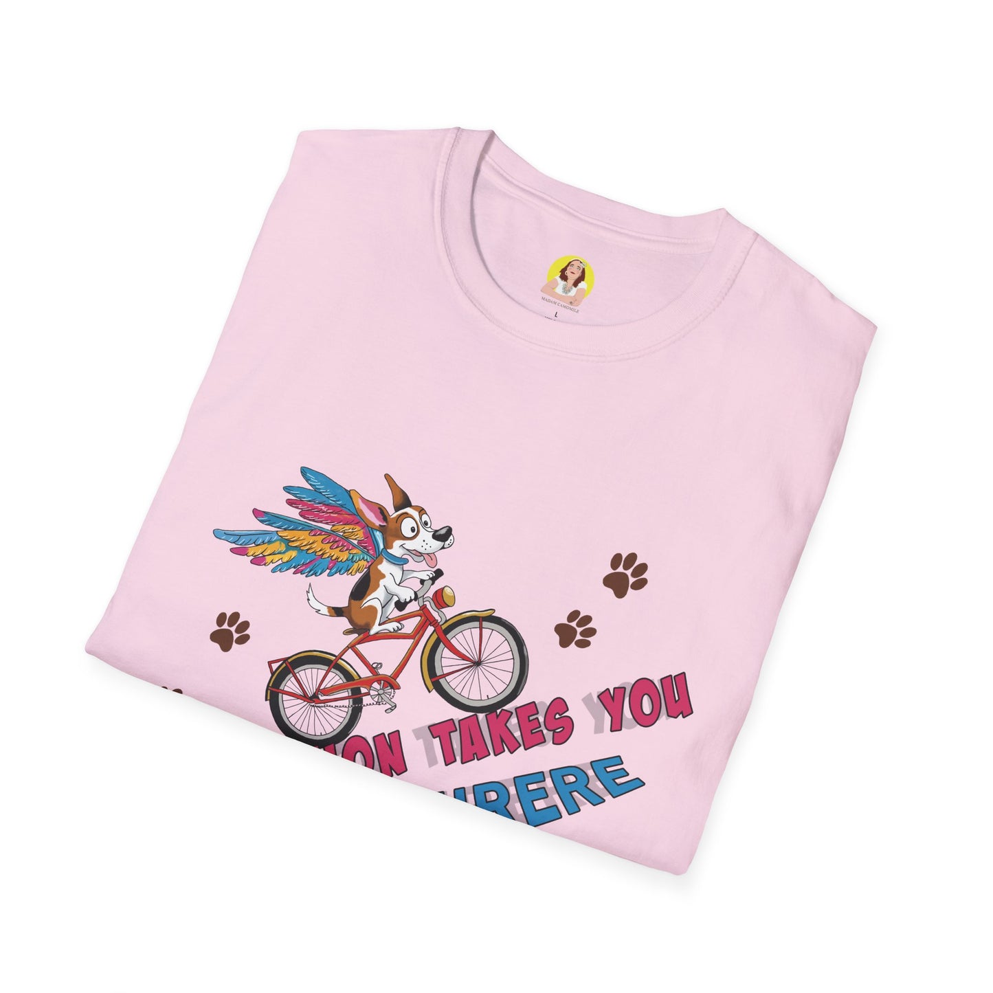Imagination Adventure T-Shirt | Unique Graphic Tee | Gift for Dreamers, Creative Minds, Art Lovers, Bike Enthusiasts
