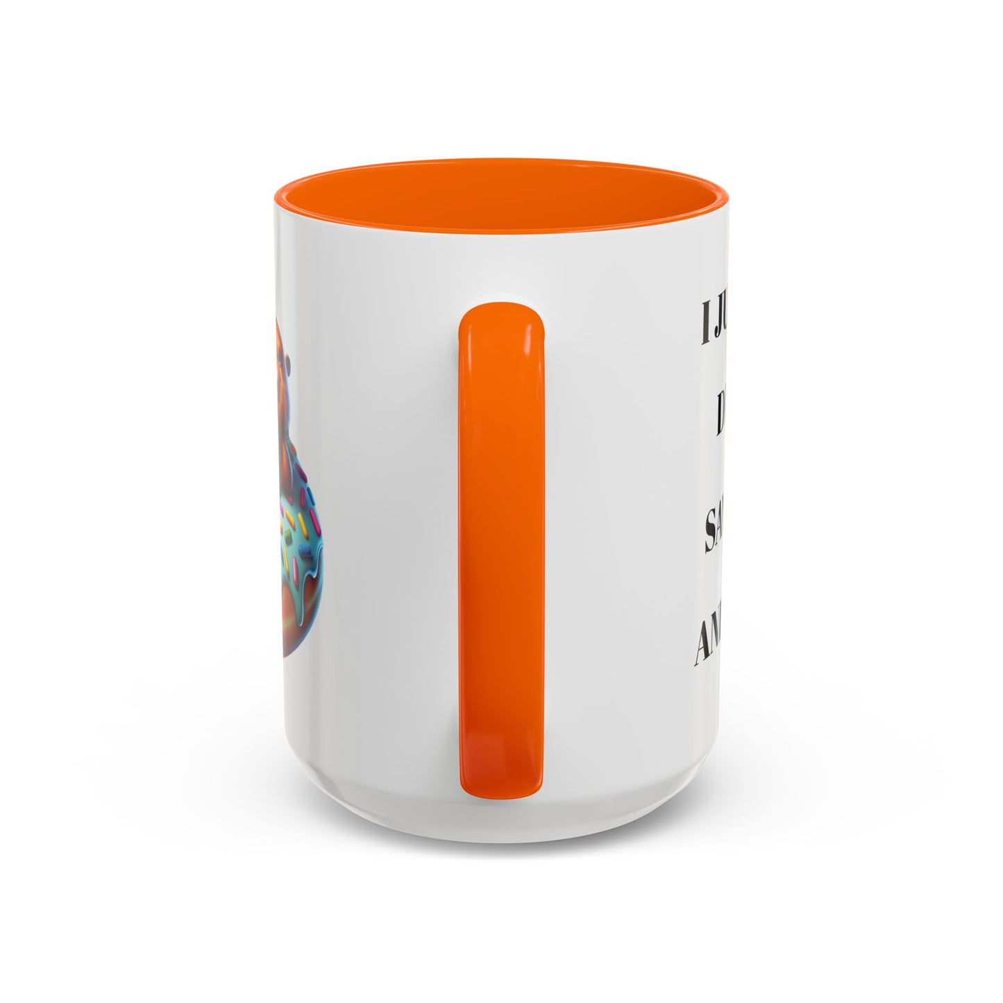 Cute Beaver Donut Coffee Mug - Fun Gift for Animal Lovers