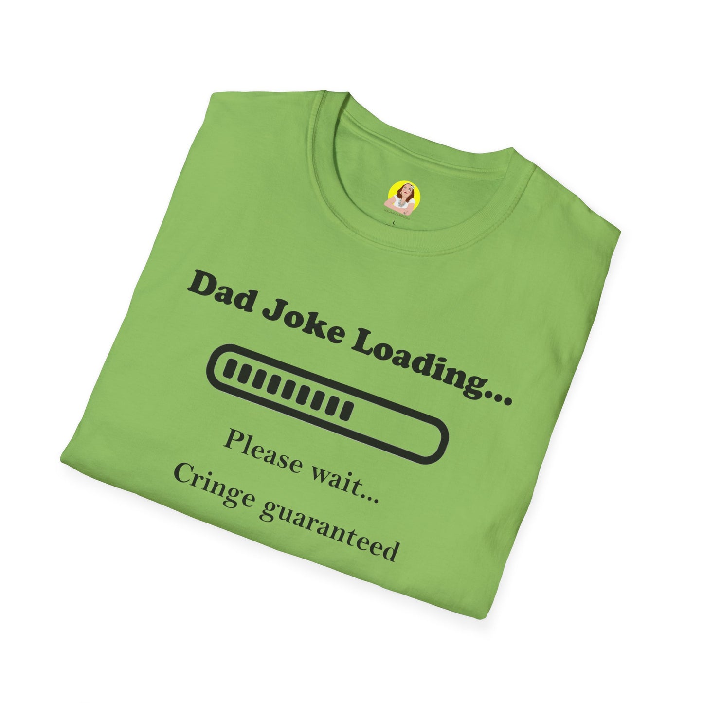 Dad Joke Loading Unisex Softstyle T-Shirt, Funny Gift for Dads, Father's Day Tee, Humor Apparel, Casual Wear