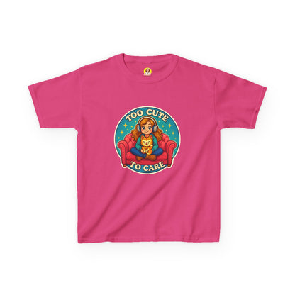 Too Cute Kids Tee, Funny Kids T-Shirt, Cute Child Gift, Birthday Outfit, Fun Children's Apparel, Casual Kids Wear