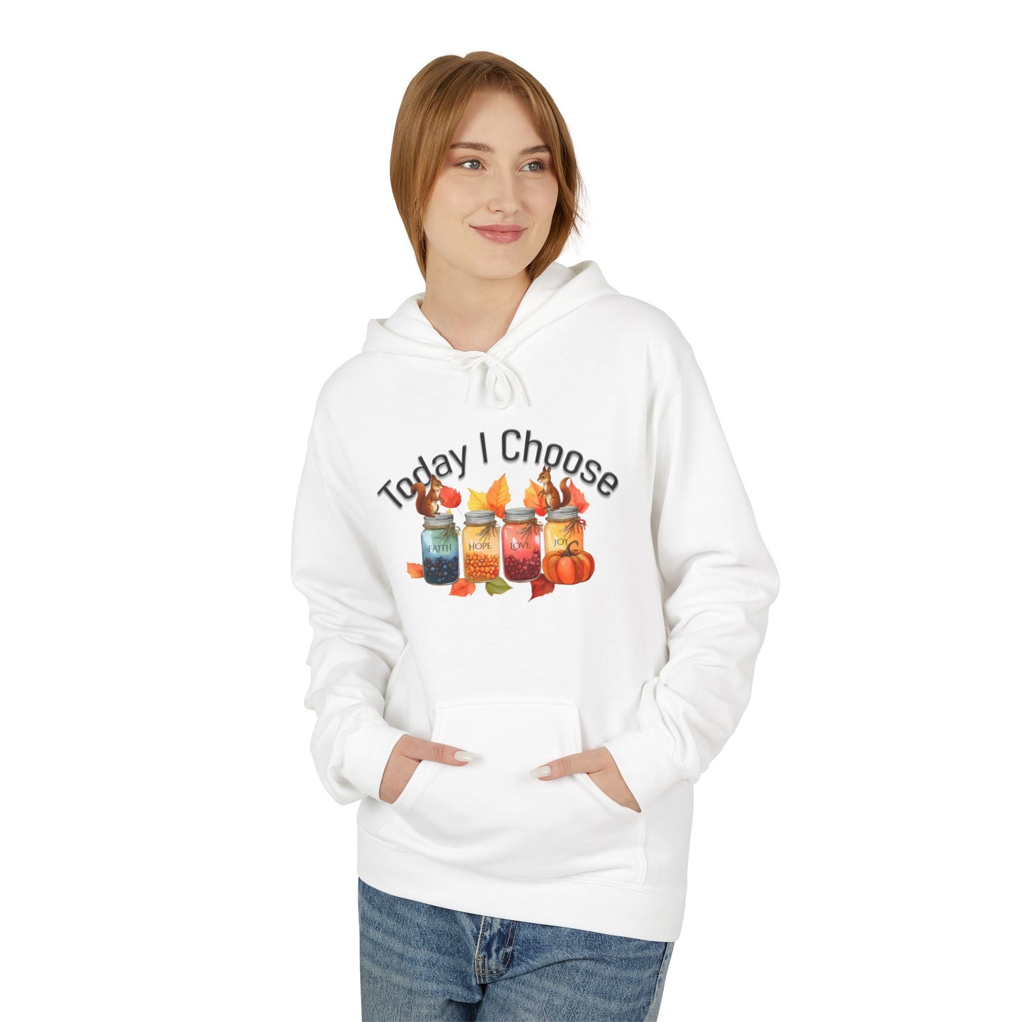 Cheerful Choices Hoodie, Positive Affirmation Sweater, Cozy Gift for Friends, Motivation Apparel, Fall Fashion