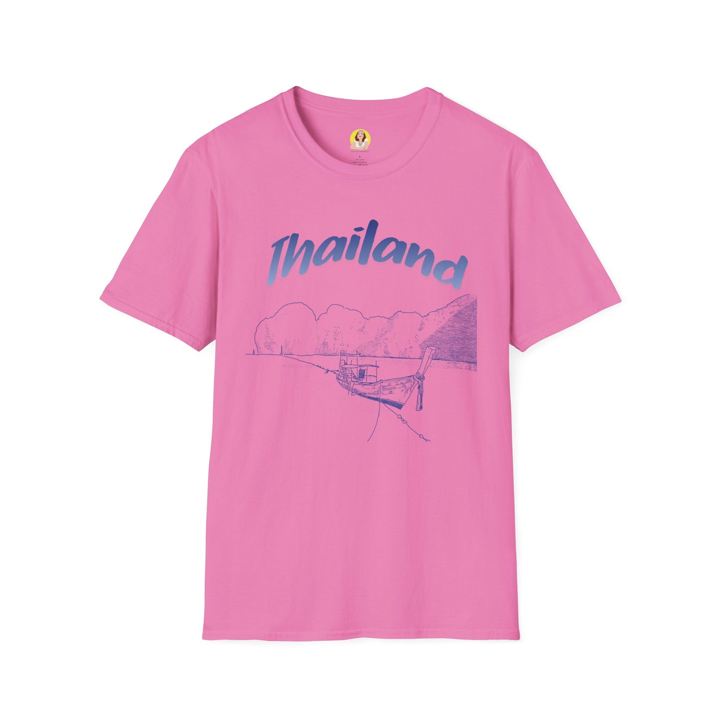 Thailand Adventure Unisex Softstyle T-Shirt - Travel Tee, Summer Vibes, Wanderlust Gift, Casual Wear, Birthday Present